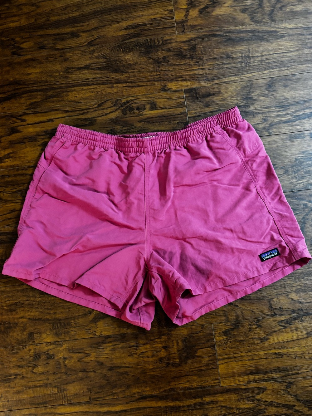 Patagonia Baggies 5” Shorts Hot Pink Women’s Athletic Active Shorts with Pockets